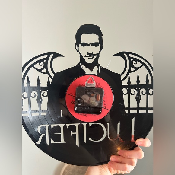 “Lucifer” Themed Analog Clock - Picture 2 of 6